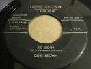 GENE BROWN big door 4 STAR rockabilly 45