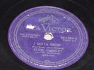 ELVIS PRESLEY 1960  I Gotta Know 78 RPM 10” BRAZIL