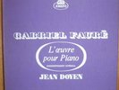 JEAN DOYEN piano play FAURE ERATO STU BOX 5 LPS