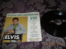 ELVIS PRESLEY RECORD/PS ALMOST IN LOVE RARE BOTH NM