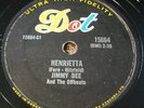 Jimmy Dee & Offbeats 78 Dot Henrietta Rockabilly