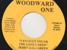 JERRY (J.G.) GREEN rare modern soul on WOODWARD listen