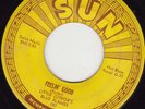 BLUES 45 RPM- LITTLE JUNIOR'S BLUE FLAMES on SUN RECORD