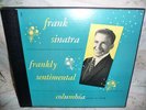 Frank Sinatra Frankly Sentimental 4 78 album EX clean