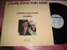 MAXI 45T PROMO JOHNNY HALLYDAY EN DUO CARMEL