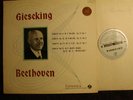BEETHOVEN Sonatas for piano GIESEKING Col. SAX 2259 B/S