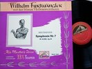 FURTWANGLER  / BEETHOVEN symp. no 7  / HMV VALP 542