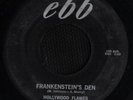 SOUL R&B POPCORN 45 HOLLYWOOD FLAMES FRANKENSTEINS DEN