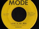 SOUL 45 BARONS LOVE IS SO REAL MODE NEW ORLEANS HEAR