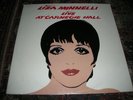 LIZA MINNELLI live PRIVATE ANDY WARHOL COVER 2X LP