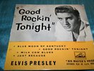 ELVIS PRESLEY Good Rockin' Tonight HMV EP 7EG8256 RARE