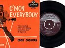 UK LONDON- EDDIE COCHRAN- C'MON EVERYBODY  - EP
