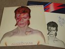 DAVID BOWIE-ALADDIN SANE-1973 UK VINYL LP+INNER+INSERT