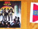 VINYL LP Kiss - Love Gun w/ insert ( Love Gun prop )