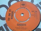 ONE HIT WONDERS goodbye UK CBS 1972 LISTEN MINT