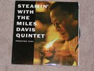 STEAMIN WITH THE MILES DAVIS QUINTET PRESTIGE LP 7200