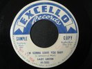 LAZY LESTER - BLUES ROCKER 45 - EXCELLO PROMO # 2095