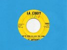 EL ANTHONY on LA CINDY 1002 northern soul 45 Listen