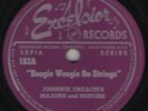 78 RPM Johnnie Creach Excelsior 183 in V+E-