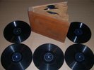 GLENN MILLER BLUEBIRD REC. (10) RECORDS W/ALBUM 78 10