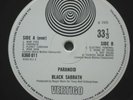 BLACK SABBATH-PARANOID vertigo spiral swirl 1st UK rare