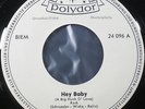 TED HEROLD Hey Baby 45 Polydor Weisslabel MINT