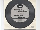 1964 BEATLES FAN CLUB CHRISTMAS GREETINGS FLEXI EX+