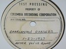 CHARLESTON CHASERS 78rpm TEST PRESSING 1927 VERY RARE