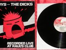Big Boys The Dicks Live At Raul's LP KBD MDC 1980 VG+