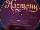 BLUE GRASS FOOT WARMERS HARMONY 206 JAZZ 78 RPM E+