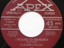 FRANKIE LYMON TEENAGERS I promise DOO WOP Canada 45 NM-