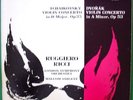 RUGGIERO RICCI - TCHAIKOVSKY, DVORAK-LONDON BLUE BACK