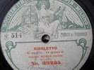 78rpm Fonotipia 39235/6 Regina Pacini Rigoletto-Mirella