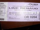 Line renaud : Billet Olympia 25 mai 2011