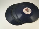 Antique American Record Company 78RPM Album Set Blue x4
