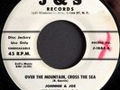 doo wop 45 JOHNNIE & JOE Over The Mountain DJ COPY Hear