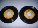 2-Sun records-45's-Johnny cash-Jerry Lee lewis-  VG+'s