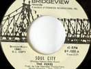 rare Northern Soul 45 FOXES soul city BRIDGEVIEW