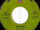 rare Soul Funk 45 APOLLAS seven days WB Hear