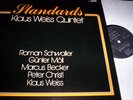 KLAUS WEISS QUINTET : STANDARDS LP 1980 LIVING JAZZ