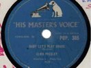 ELVIS PRESLEY ORIGINAL 1956 UK 78 BABY LETS PLAY HOUSE