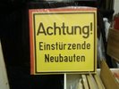 Einsturzende Neubauten Achtung Live LP metal cover NM