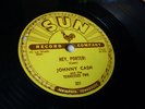 SUN RECORD 221 johnny cash 78 shellac record near mint