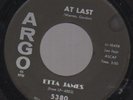 Etta James At Last R&B Soul 45 ARGO Original HEAR