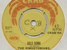 KINGSTONIANS HOLD DOWN RARE SKINHEAD REGGAE SKA UK 45