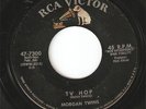 MORGAN TWINS 45 RPM TV HOP