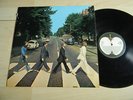 BEATLES - 'ABBEY ROAD' UK LP  Misaligned Apple  Near EX