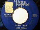 LORD COBRA - BLACK MAN / CONFESSION  CALYPSO 45 LISTEN