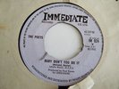 THE POETS:  BABY DON'T YOU DO IT   IM 024  CON  VG +