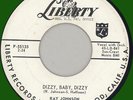 RAY JOHNSON Dizzy Baby Dizzy 45rpm Liberty 1958 rocker